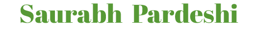 Saurabh Pardeshi Logo